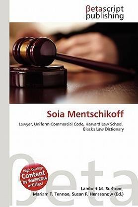 Soia Mentschikoff