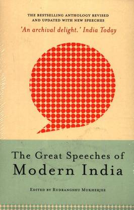 The Great Speeches Of Modern India