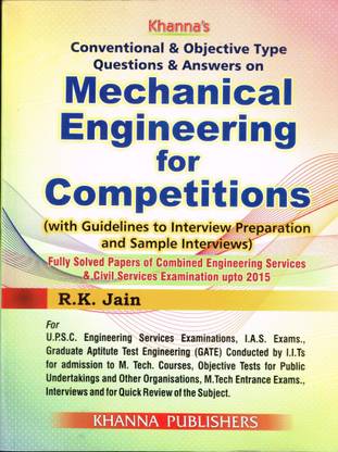 Conventional & Objective Type Questions & Answers on Mechanical Engineering for Competitions