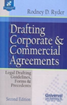 Drafting Corporate and Commercial Agreements  - Legal Drafting, Guidelines, Forms and Precedents (With CD)