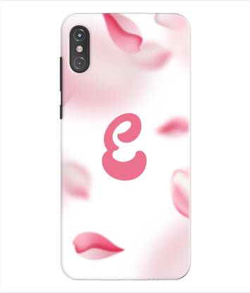 XPRINT Back Cover for Moto One Power - Alphabet E