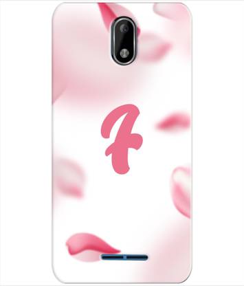 XPRINT Back Cover for Karbonn Platinum P9 - Alphabet F