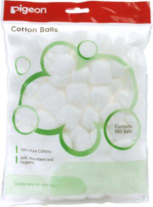 Pigeon COTTON BALLS, 100PCS/PACK PSH