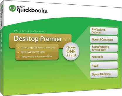 Quickbooks Desktop Premier 2019 [PC Disc]