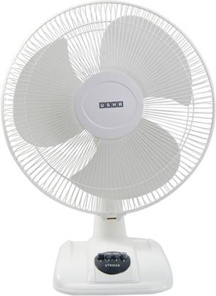 USHA 400MM STRIKER HI SPEED TF with 2 Year Warranty Ultra High Speed 400 mm Table Fan