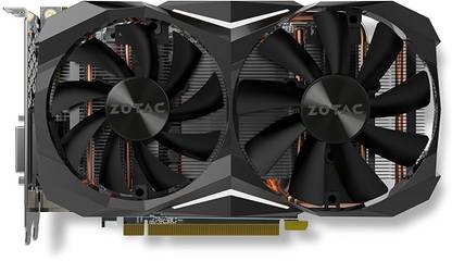 ZOTAC GTX 1060 AMP Edition 6GB GDDR5 GDDR5 6 GB NVIDIA Chipset 192 bit 1771 MHz Graphics Card