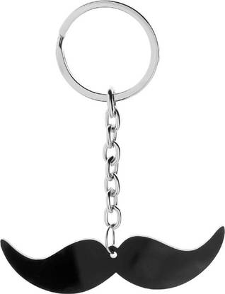 ME&YOU Mustache keychain, Keychain gift for friend, Return gift keychain, Keyring, Mustache KeyChain for Car/Bike/Home/Office/Beg Key IZ18KeychainMustache-7Cm-04 Key Chain