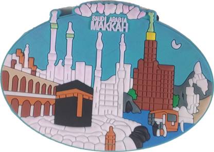CHUNGROO Saudi Arabia Makkah Madina Scenic View, Soft Rubber Fridge Magnet Pack of 1