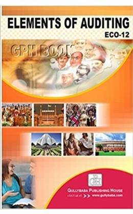 ECO12-Elements Of Auditing-IGNOU Help Book Guide For ECO12 ( English Medium | GPH Publications )