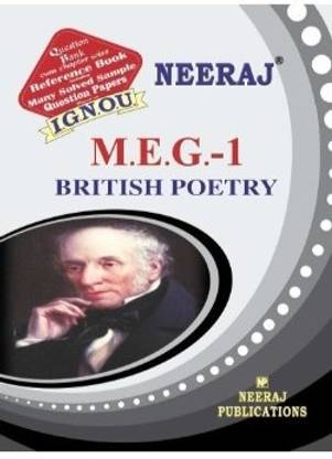 MEG1-ब्रिटिश पोएट्री-IGNOU हेल्प बुक गाइड फॉर MEG1 ( इंग्लिश मीडियम | नीरज पब्लिकेशंस )
