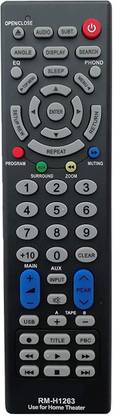 LipiWorld RM-H1263 Universal Home Theater Remote Control(Works with All Most Home Theater) Home Theater Common All in 1 ALl brands Remote Controller