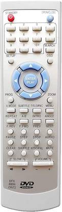 LipiWorld ON72 DFX 8899 DVD Player Remote Compatible with  DVD Onida Remote Controller