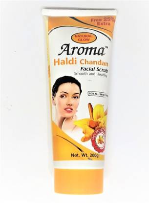 Aroma Haldi Chandan Facial Scrub-200g Scrub