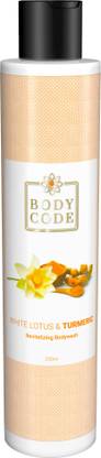 बॉडी कोड Revatilizing �White Lotus & Turmeric� Shower and Bath Gel Body Wash with Natural Extracts Paraben Free