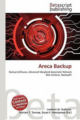 Areca Backup