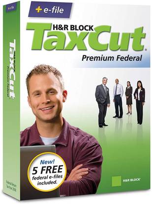 H&R Block TaxCut 2008 Premium Federal + e-file (Old Version)