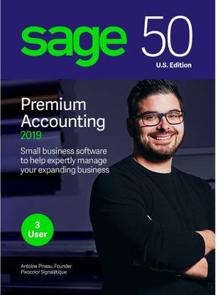 Sage 50 Premium Accounting 2019 – Advanced Accounting Software – Safe and Secure – Inventory Tracker – Manage Jobs & Expenses – Multi-User Capable – Easy Integration with Microsoft Productivity Tools