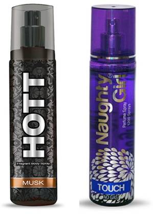 HOTT Mens MUSK & TOUCH- (Set of 2 Perfume for Couple) (135ml each) Perfume  -  135 ml