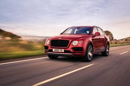 Bentley Bentayga V8 - Small Poster Paper (12 x 17 inches) Paper Print