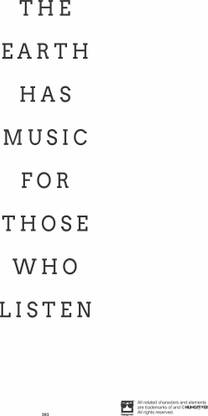 The Earth Has Music For Those Who Listen, Framed Poster for Home and Office Fine Art Print