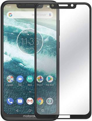 NKCASE Edge To Edge Tempered Glass for Motorola One Power