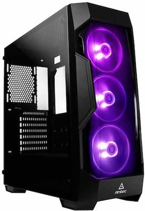 Antec DF500 RGB Mid-Tower Cabinet with USB 2.0 and USB 3.0 Ports Compatible with Gaming Console