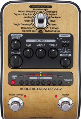 ZOOM AC-2 Acoustic Creator Guitar Processor