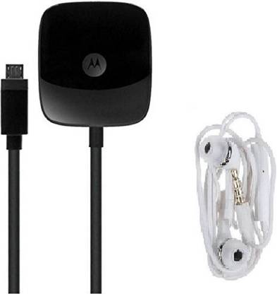 MOTOROLA Wall Charger Accessory Combo for Moto E3 Power, Moto G4 Plus, Support All Motorola Mobile Phone With Warrenty, Moto G5 S+ Mobile turbo charger, Motorola Turbo Charger (Black)