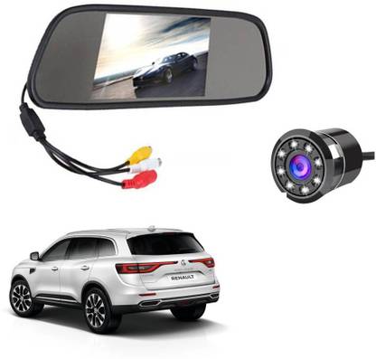 AYW 4.3 Digital Tft Lcd Screen Rearview Mirror Monitor For Reverse Camera Black LCD
