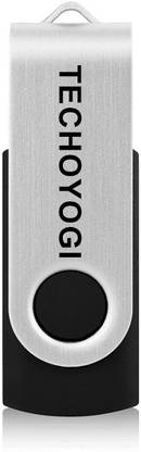 TechOYogi Pen Drive 16 GB Pen Drive Compatible with Netbook, Gaming Console, Desktop Computer, Tablet, Mobile, Audio Player, Television, Laptop USB 2.0 Metal Case