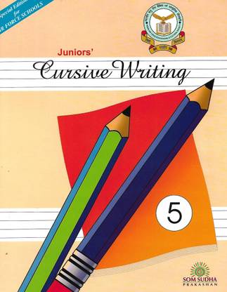 SOM SUDHA PRAKASHAN JUNIOR'S CURSIVE WRITING CLASS 5