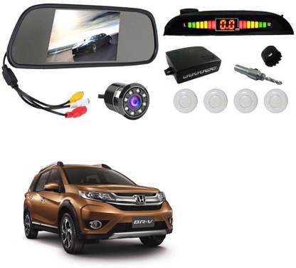 AYW 4.3 Digital Tft Lcd Screen Rearview Mirror Monitor For Reverse Camera White LCD
