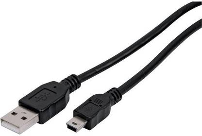 FOX MICRO Power Sharing Cable 1.5 m 1.5 meter Mini USB Charging & Sync Cable for PS3 Controller (1.5 M)