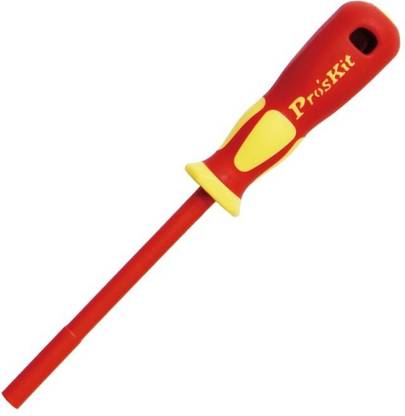 Proskit VDE 1000V Insulated Nut Driver(M4.0x125) Ratchet Screwdriver