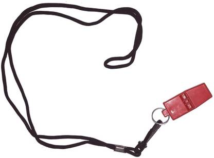 SPORTSHOLIC Plastic Pea Less Sports Whistle For Football, Sports Activities, Coaching, Referee Pealess Whistle