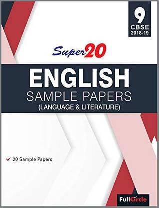 CBSE Class 9 Super 20 English Language & Literature Sample Papers