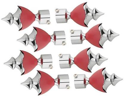 Mahendra Hardware Red Rod Rail Bracket Metal