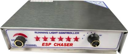 ESP 6 Channel AC Running Light Chaser , 6 Line TRIAC, 1000 Watt Per Channel Electronic Components Electronic Hobby Kit