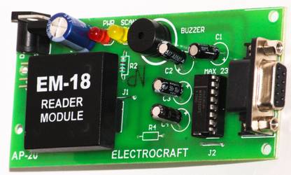 ELECTROCRAFT EM-18 Module reader EC-0021 Educational Electronic Hobby Kit
