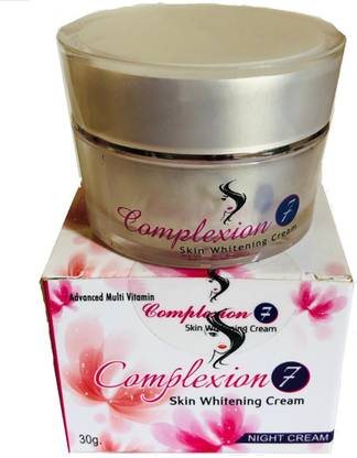 COMPLEXION 7 Skin Whitening Night Cream Within 7 days
