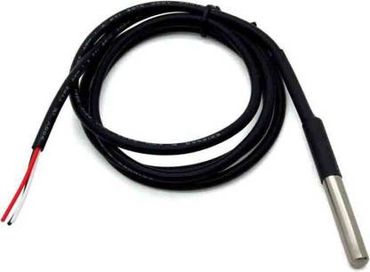 REES52 Waterproof DS18B20 Digital Temperature Sensor Probe 100cm Wire Cable for Arduino