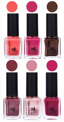 Unique Nails Gel Nail Polish Set 2660 Multicolor