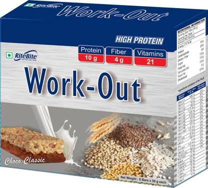 RiteBite Work Out Protein Bars