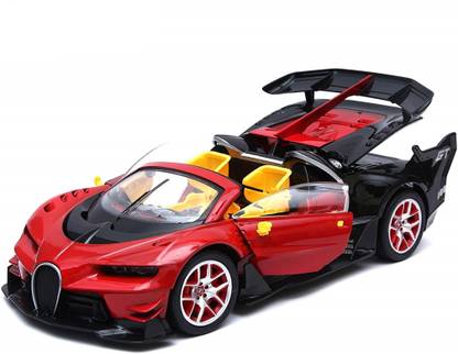 ToyGalaxy Remote Control Rechargeable Car With Opening Doors and Led headlights