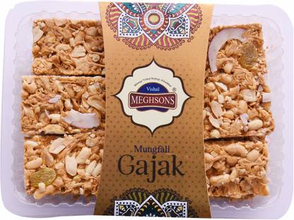 VISHAL Mungfali Gud Gajak (400gm) Tray