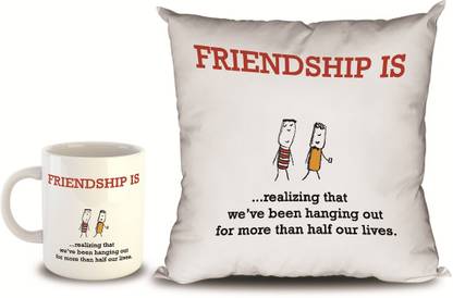 OddClick Mug, Cushion Gift Set