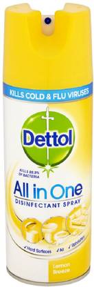 Dettol Lemon Spray All In One Disinfectant Spray Lemon Breeze