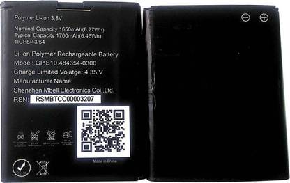COMPATIBLE Mobile Battery For  LYF Flame 5