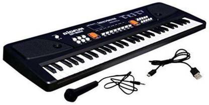 TULLY Electronic Keyboard Piano with mp3 player option ,DC output and Microphone
