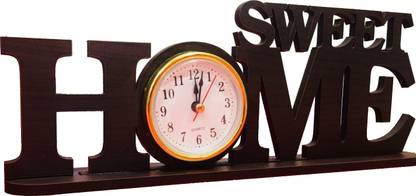 Chitransh Analog Brown Clock